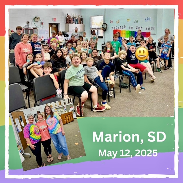 Marion South Dakota School Visit